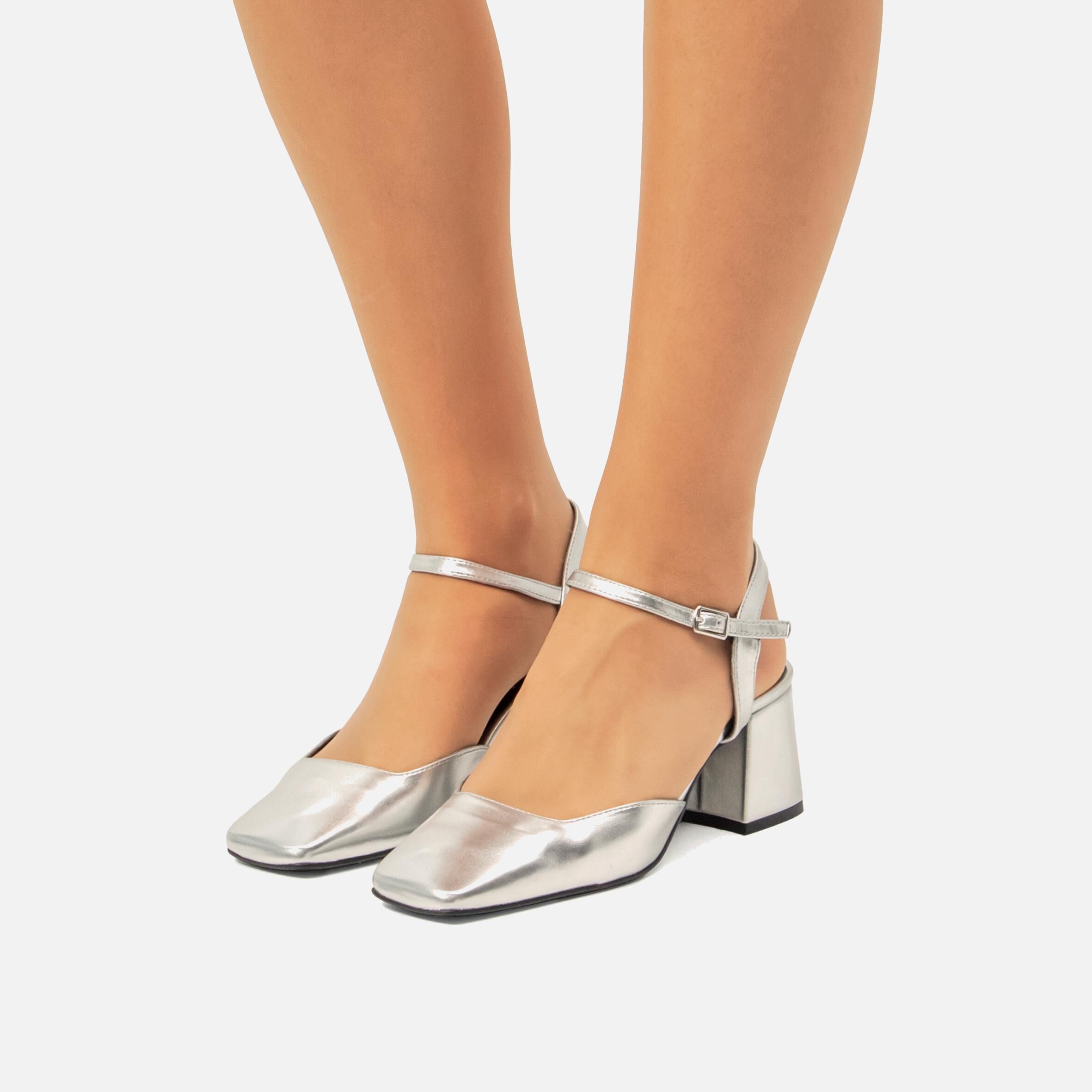 Compra ROSALIE plata 57639 Zapatos de tacon Mustang para Mujer